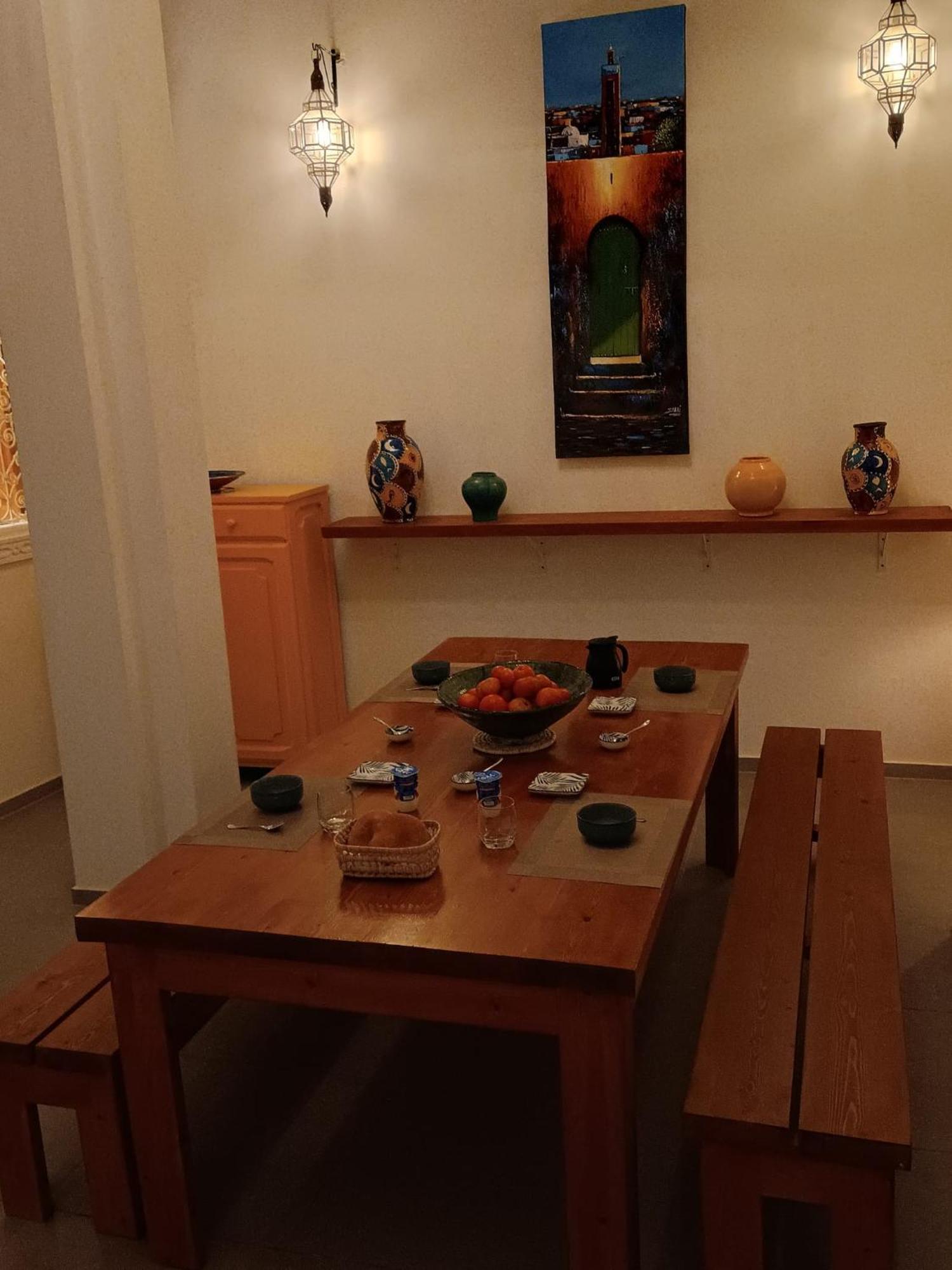 La Maison Des Amis Фес Экстерьер фото